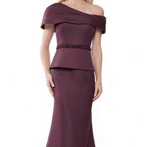 Marsoni by Colors MV1239 Mother of the Bride Dress Eggplant in Size 14